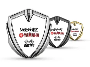 Yamaha Emblem Fender Abzeichen Luxus Finish Aus Edelstahl